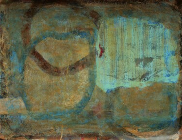 Malerei mit dem Titel "Rhésos" von Philippe Casaubon, Original-Kunstwerk, Öl