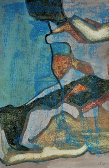 Pintura titulada "Sicile" por Philippe Casaubon, Obra de arte original, Oleo