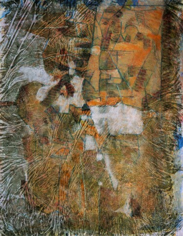 Pittura intitolato "Sinis" da Philippe Casaubon, Opera d'arte originale, Olio