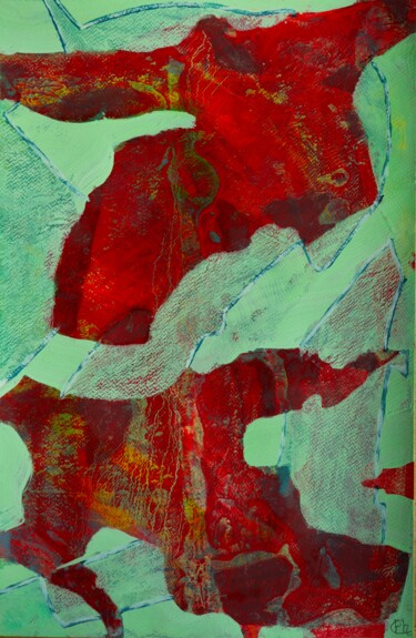 Pittura intitolato "Vesta" da Philippe Casaubon, Opera d'arte originale, Olio