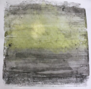 Prenten & gravures getiteld "brume d'été 5" door Philippe Louis Brognon, Origineel Kunstwerk, Monotype