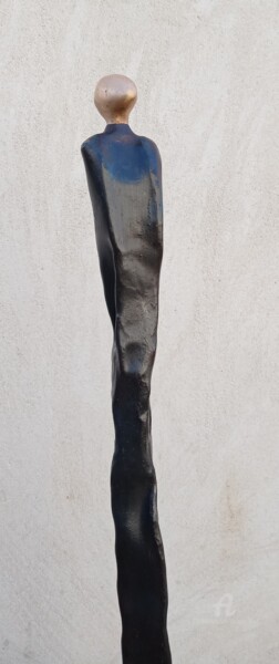 Скульптура под названием "FIGURE 89" - Philippe Olive, Подлинное произведение искусства, Металлы