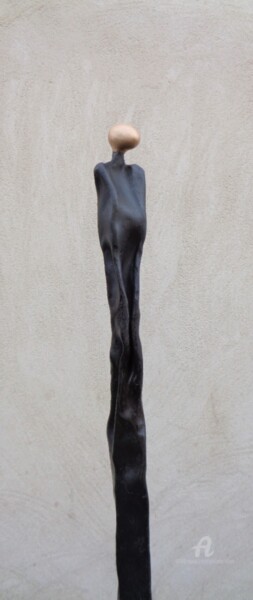 "FIGURE  80" başlıklı Heykel Philippe Olive tarafından, Orijinal sanat, Metaller