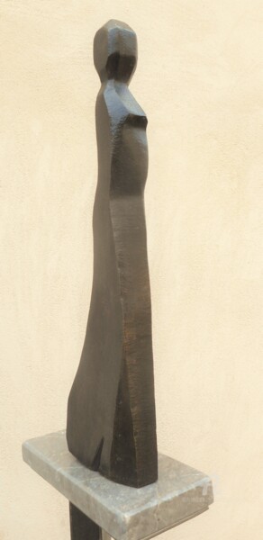 Sculpture titled "FIGURE Déambulante…" by Philippe Olive, Original Artwork, Bronze