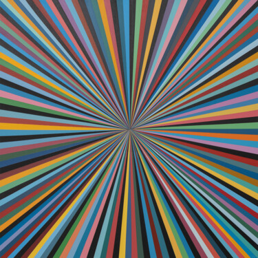 Malarstwo zatytułowany „Convergence 2” autorstwa Philippe Regard, Oryginalna praca, Akryl