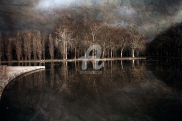 Photography titled "Plan d'eau du Parc…" by Philippe Bousseau, Original Artwork, Digital Photography