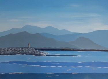 Painting titled "le-port-de-la-capte…" by Philippe Gonseth, Original Artwork, Acrylic