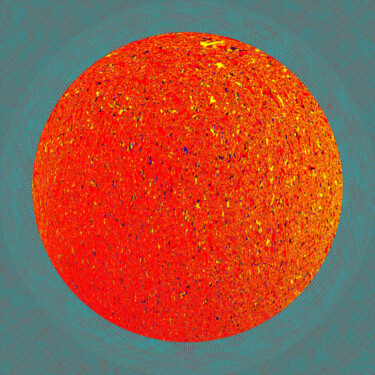Arte digitale intitolato "Sun the Star" da Phillip Reese, Opera d'arte originale, Pittura digitale
