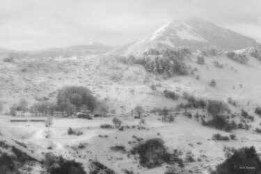 Fotografía titulada "Neige dans les mont…" por Alain Romeas (PhotoAR), Obra de arte original, Fotografía digital