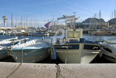 Photographie intitulée "LA CIOTAT - Le Port…" par Josiane Karanian Boularot, Œuvre d'art originale