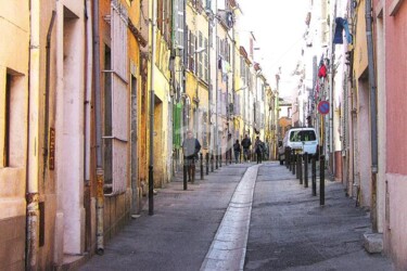 Photographie intitulée "LA CIOTAT - Les rue…" par Josiane Karanian Boularot, Œuvre d'art originale