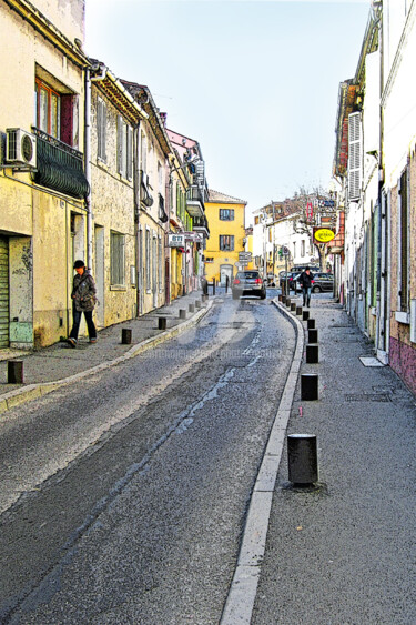 Photographie intitulée "LA CIOTAT - Les rue…" par Josiane Karanian Boularot, Œuvre d'art originale