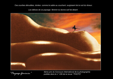 Photographie intitulée "Paysage féminin 02" par Michel Hervo, Œuvre d'art originale, Photographie argentique