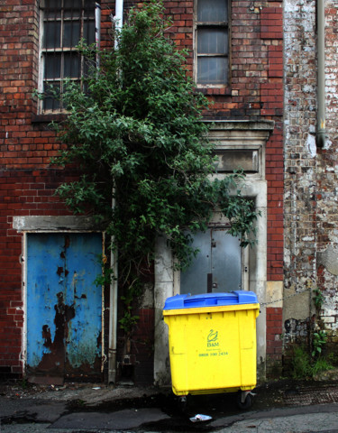 Photography titled "Bright yellow waste…" by Kevin C Lee, Original Artwork