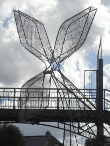 Sculpture intitulée "l'hermine encore tr…" par Philippe Sidot Et Charlotte Carsin, Œuvre d'art originale