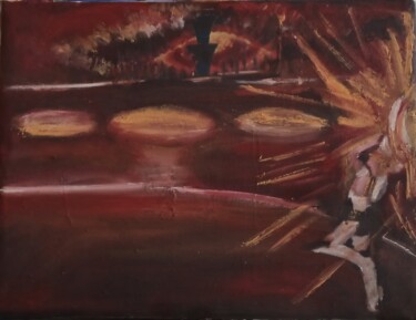 Pittura intitolato "Illusion" da Pierre Ann Dargent, Opera d'arte originale, Olio