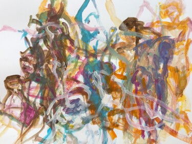 Malerei mit dem Titel "Multiples mixte_2" von Pierre Charpentier, Original-Kunstwerk, Acryl
