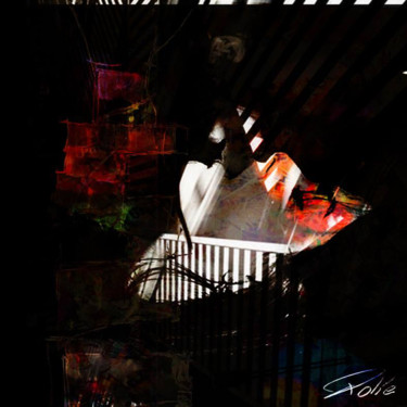 Arte digital titulada "PROFIL" por Pierre Olié, Obra de arte original, Pintura Digital