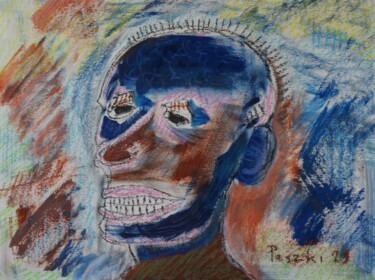 Peinture intitulée "BORIS" par Pierre Paszkowski, Œuvre d'art originale, Huile