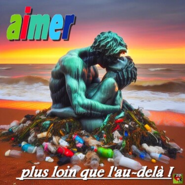 "AIMER PLUS LOIN" başlıklı Dijital Sanat Pierre Peytavin tarafından, Orijinal sanat, AI tarafından oluşturulan görüntü