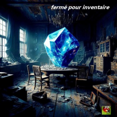 Arts numériques intitulée "fermé pour inventai…" par Pierre Peytavin, Œuvre d'art originale, Modélisation 3D