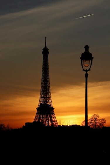Fotografie mit dem Titel "Paris, Tour Eiffel…" von Pierre-Yves Rospabé, Original-Kunstwerk, Digitale Fotografie