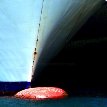 Photographie intitulée "Bulbe d'étrave" par Pierre-Yves Rospabé, Œuvre d'art originale, Photographie numérique