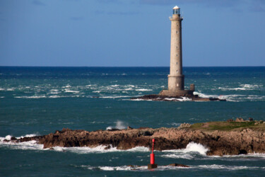 Photography titled "La Hague, phare de…" by Pierre-Yves Rospabé, Original Artwork, Non Manipulated Photography