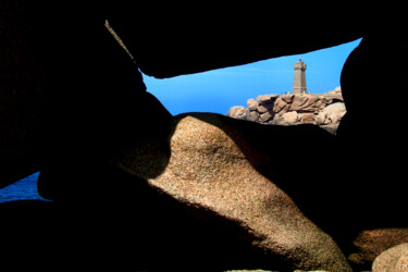 Photographie intitulée "La mer, les rochers…" par Pierre-Yves Rospabé, Œuvre d'art originale, Photographie numérique