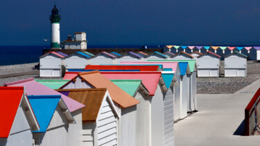「Le Tréport, plage」というタイトルの写真撮影 Pierre-Yves Rospabéによって, オリジナルのアートワーク, デジタル