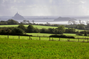 Fotografie getiteld "Mont Saint-Michel,…" door Pierre-Yves Rospabé, Origineel Kunstwerk, Digitale fotografie