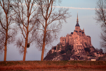 Photography titled "Mont Saint-Michel,…" by Pierre-Yves Rospabé, Original Artwork, Digital Photography