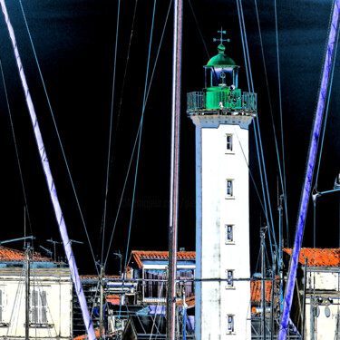 Fotografia zatytułowany „La Rochelle, effet…” autorstwa Pierre-Yves Rospabé, Oryginalna praca, Fotografia cyfrowa