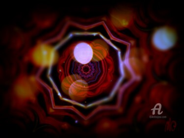 Digital Arts titled "REDDREAM by MO" by Mo | Moffatt - Galerie Art Numérique, Original Artwork, 2D Digital Work