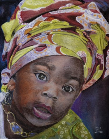 Drawing titled "dsc0007.jpg" by Lampazona Pierre, Original Artwork, Pastel