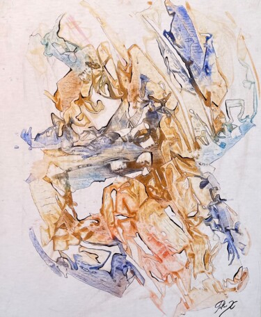 Pintura titulada "Cabeza de oso" por Pilar Xercavins, Obra de arte original, Pigmentos Montado en Bastidor de camilla de mad…