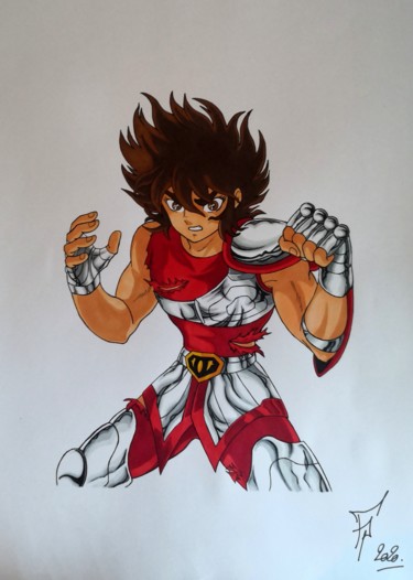 Goku Vs Broly, Desenho por Frankie Pires De Sousa (FP)