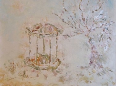 Malerei mit dem Titel "Carrousel" von Piroska Fekete Fkt, Original-Kunstwerk, Acryl