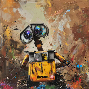 Arts numériques intitulée "Wall-E" par Pixinxt, Œuvre d'art originale, Image générée par l'IA