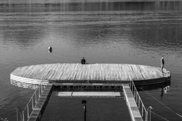 Photographie intitulée "Ponton" par Jean-Pascal Plettener, Œuvre d'art originale, Photographie numérique