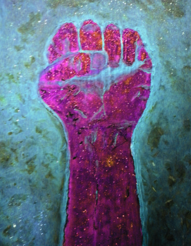 Painting titled "people-power.jpg" by Rob Jackson, Original Artwork