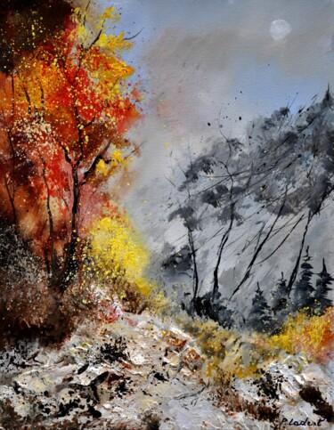 Картина под названием "Autumn 4531" - Pol Ledent, Подлинное произведение искусства, Масло Установлен на Деревянная рама для…