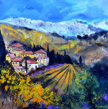 Картина под названием "Provence" - Pol Ledent, Подлинное произведение искусства, Масло Установлен на Деревянная рама для нос…