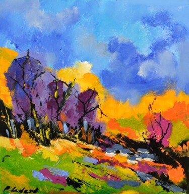 Картина под названием "Sunny weather" - Pol Ledent, Подлинное произведение искусства, Масло Установлен на Деревянная рама дл…