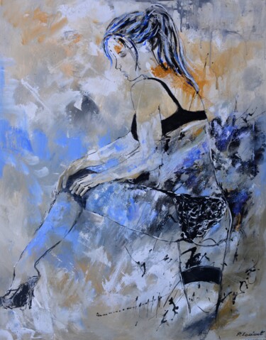 Peinture intitulée "Getting ready for t…" par Pol Ledent, Œuvre d'art originale, Huile Monté sur Châssis en bois