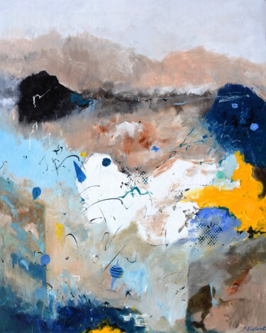 Peinture intitulée "Sea of dreams" par Pol Ledent, Œuvre d'art originale, Huile Monté sur Châssis en bois