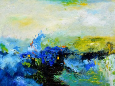 Schilderij getiteld "The doors of paradi…" door Pol Ledent, Origineel Kunstwerk, Olie Gemonteerd op Frame voor houten branca…