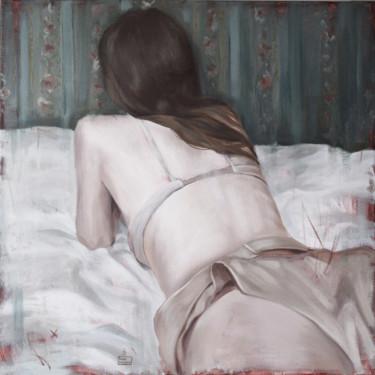 Peinture intitulée "Stranger" par Polina Kharlamova, Œuvre d'art originale, Huile