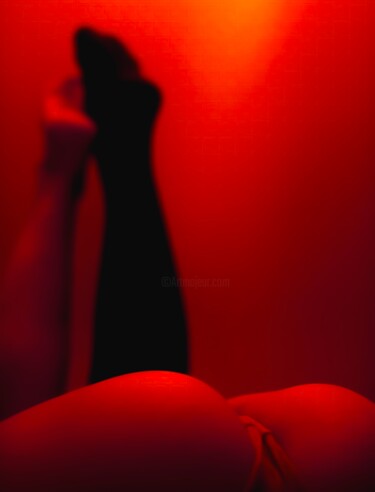 Photography titled "RED ROOM 1/4" by Ponomarevsky Ivan Alekseevich, Original Artwork, Digital Photography
