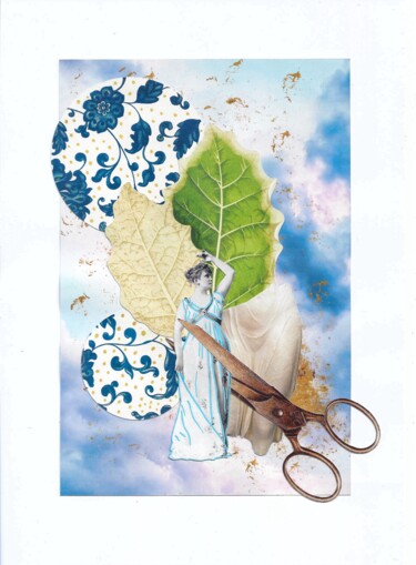 Collages getiteld "My Biggest Wish" door Popsy Lucy, Origineel Kunstwerk, Collages